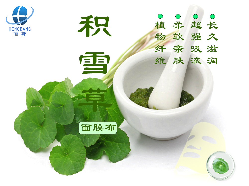 积雪草面膜布